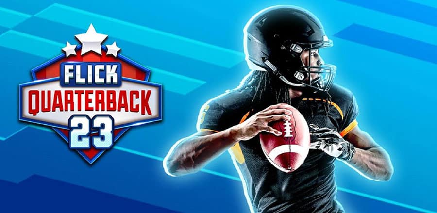 The Official picture of Flick Quarterback 23, One of offline american football games for android.