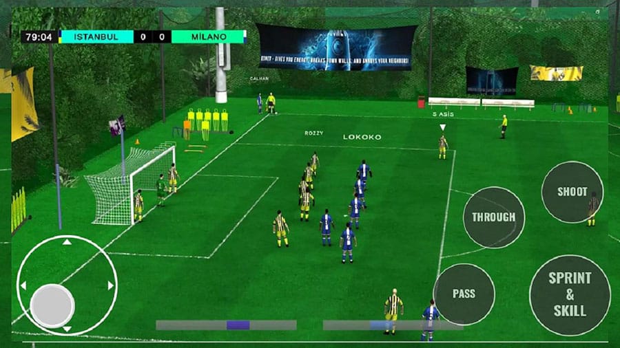 in game picture of Soccer Star 2024, One of offline football games for android.