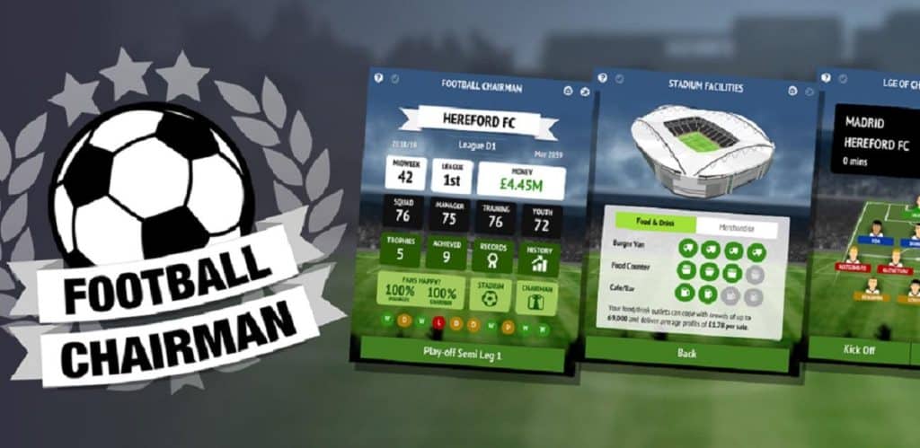 The Official picture of Football Chairman Pro, One of offline football games for ios.