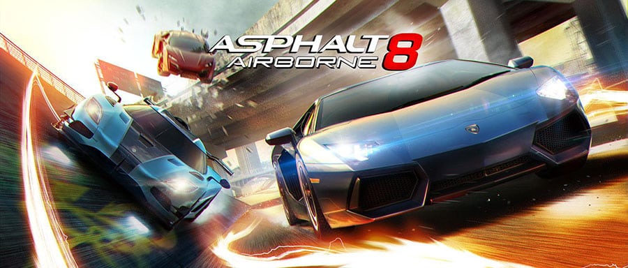 The Official Picture of Asphalt 8: Airborne, One of offline racing games for android.