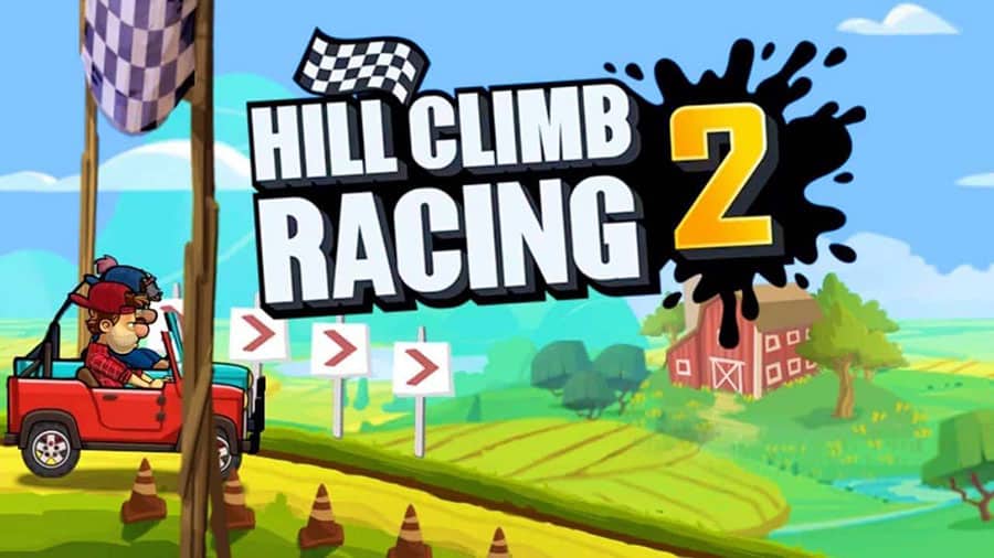 The Official Picture of Hill Climb Racing 2, One of offline racing games for android.