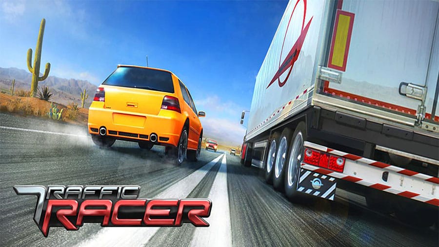 The Official Picture of Traffic Racer, One of offline racing games for android.