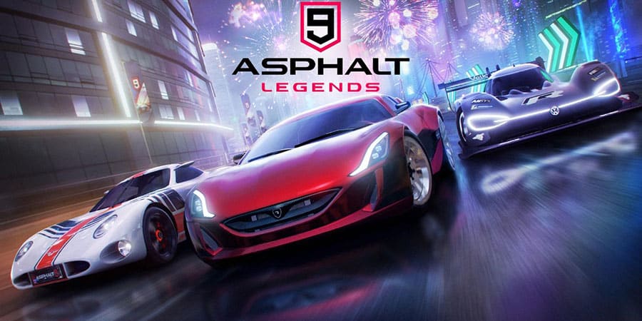 The Official Picture of Asphalt 9: Legends, One of offline racing games for ios.