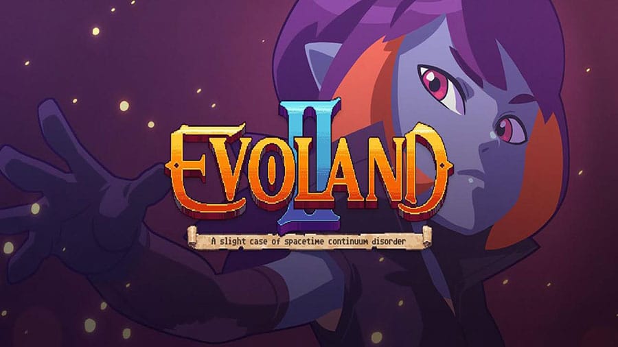 The Official Picture of Evoland 2 with its character, One of offline rpg games for android.