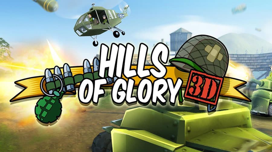 The Official Picture of Hills of Glory 3D, One of offline rts games for android.