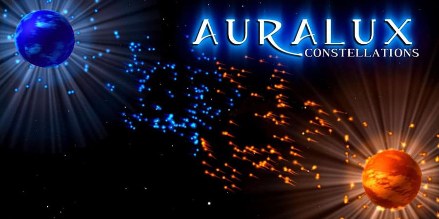 The Official Picture of Auralux: Constellations, One of offline rts games for android.