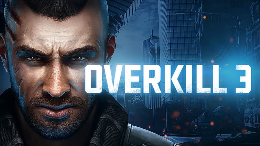 The Official Picture of Overkill 3 with its character, One of offline shooting games for android.