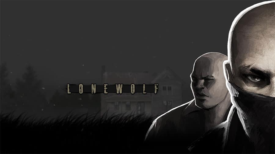 The Official Picture of LONEWOLF with its characters, One of offline shooting games for ios.