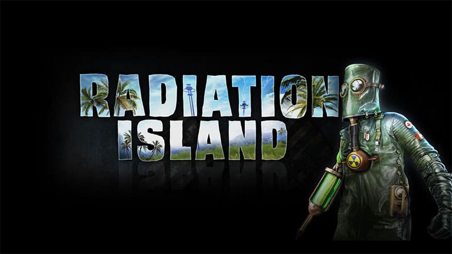 Screenshot of "Radiation Island" with survival exploration and wildlife.