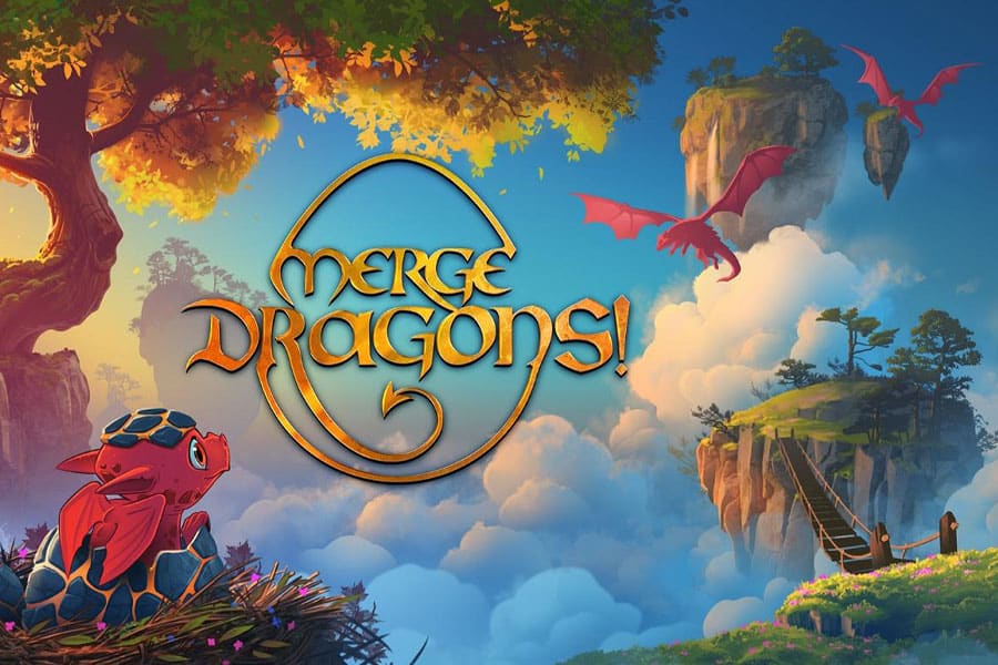 The Official Picture of Merge Dragons!, One of mobile games to play while watching tv.