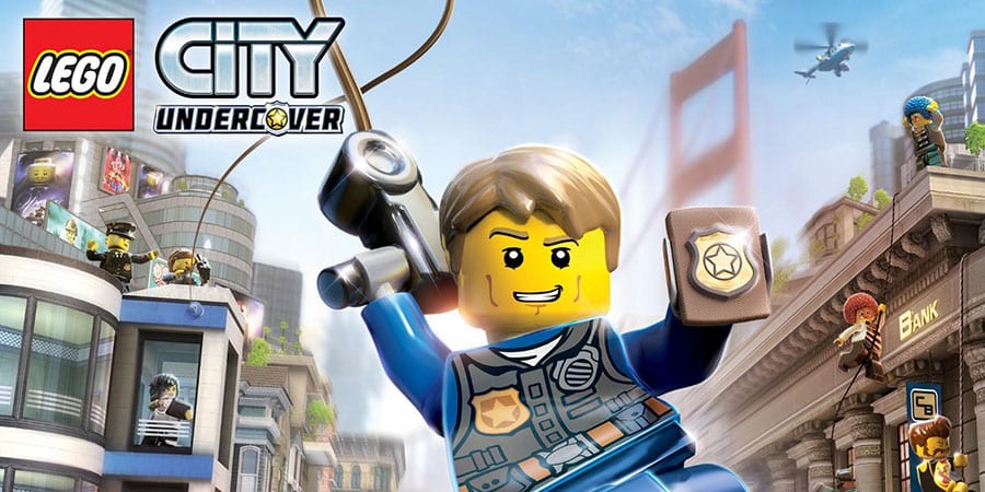 The Official Picture of LEGO City Undercover with its main character, One of problem solving games for kids.