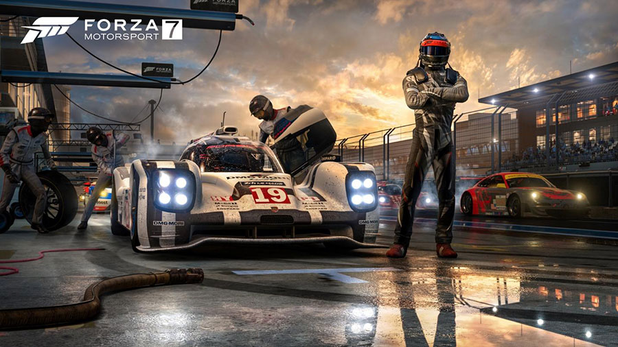 in game Picture of Forza Motorgame 7, One of racing games with biggest maps.