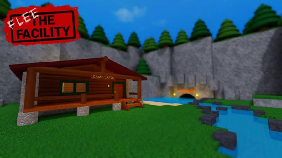 a picture of Flee the Facility, One of roblox games with biggest maps.