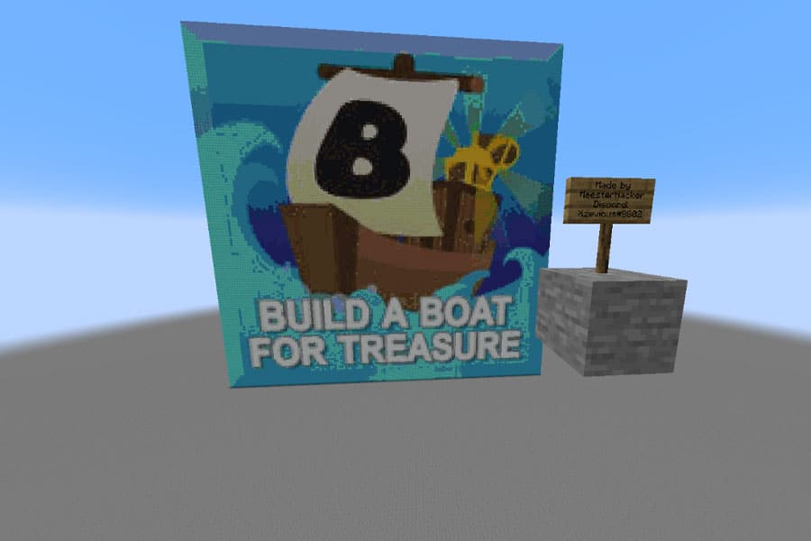 a picture of Build A Boat For Treasure, One of roblox games with biggest maps.