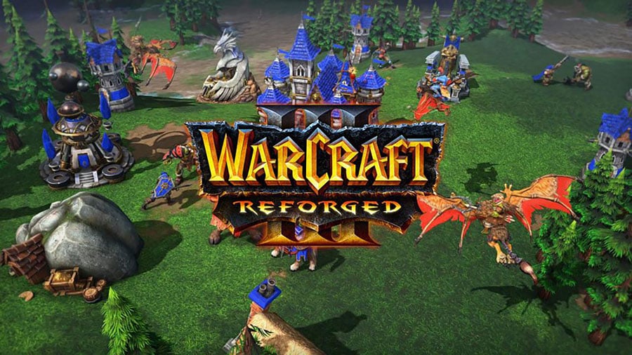 The Official Picture of Warcraft III: Reforged, One of rts games for mac.