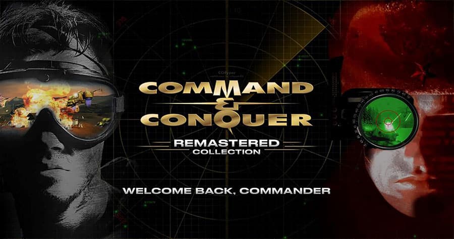 The Official Picture of Command & Conquer: Remastered Collection with its characters, One of rts games for mac.