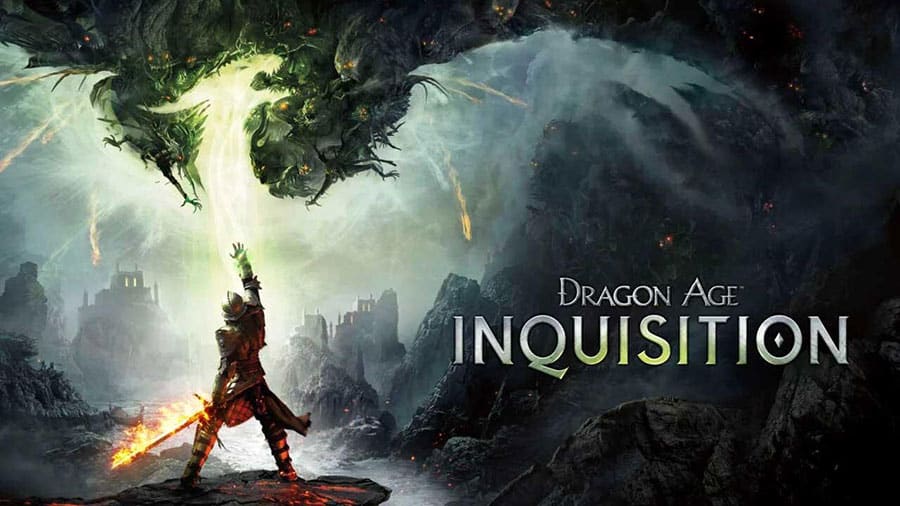 The Official Picture of Dragon Age: Inquisition featuring its main character, One of single player games with character creation.