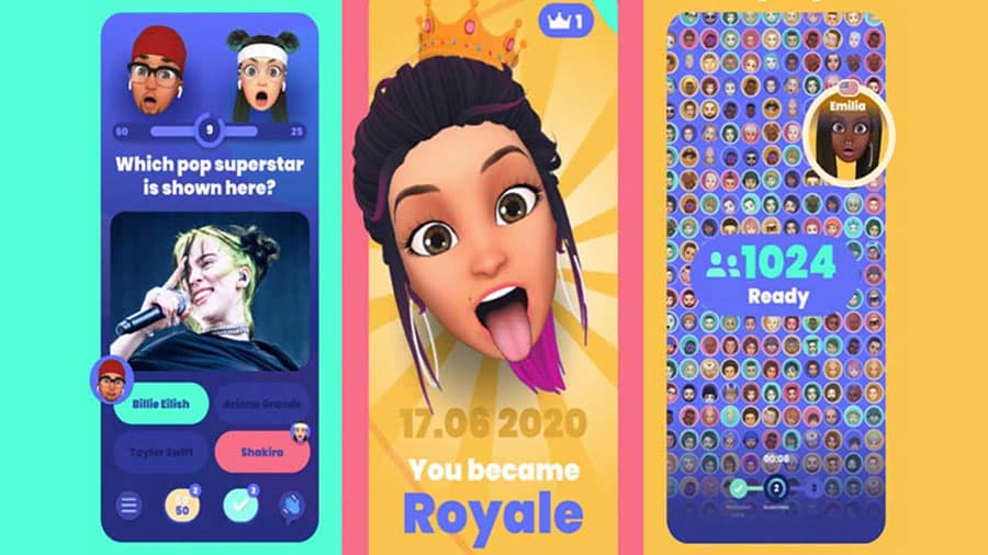 The Official Picture of Trivia Royale, a trivia game you play on tv with phone.