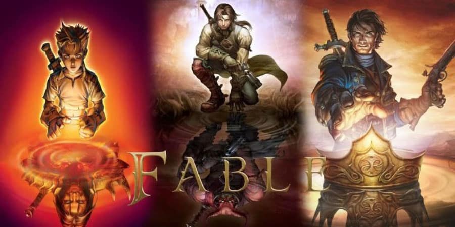 The Picture of First three Fable Games, While its Reboot is going to be one of upcoming xbox games 2024.