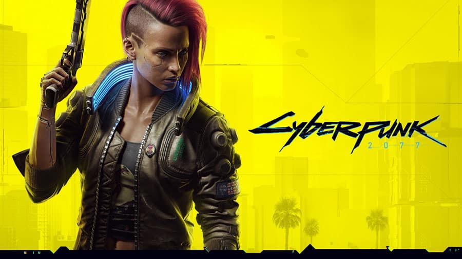 Cyberpunk 2077 character poster