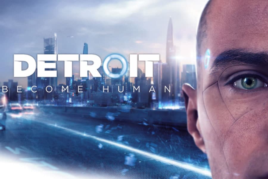 The Official Picture of Detroit: Become Human Featuring one of its main characters, One of video games with black main characters.