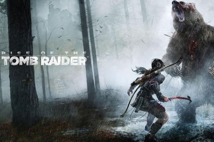 The Official Picture of Tomb Raider: Rise of the Tomb Raider featuring Lara Croft, One of video games with female leads.