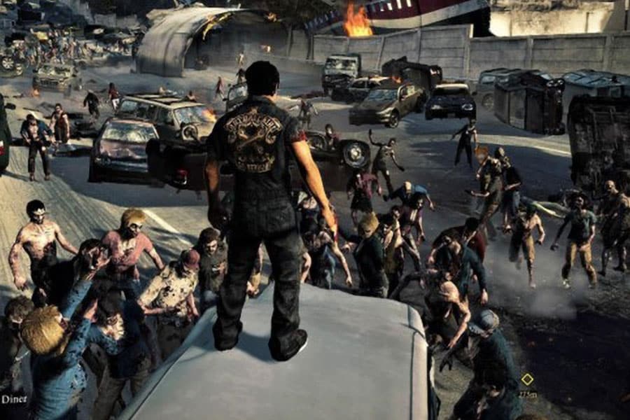 The in game Picture of Dead Rising 3, One of video games with zombies