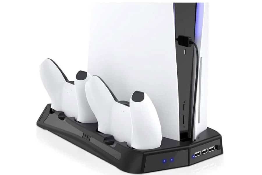 Picture of a Cooling Stand for Consoles, a wedding gift for video gamer.