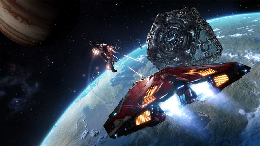 The Official Picture of Elite Dangerous.