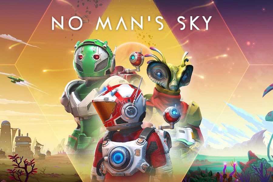 If you want to know what game has the biggest map, here’s a picture of No Man's Sky, one of those games.