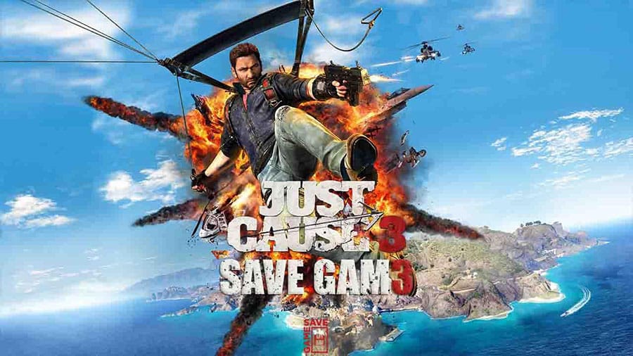 The Official Picture of Just Cause 3 with its main character.