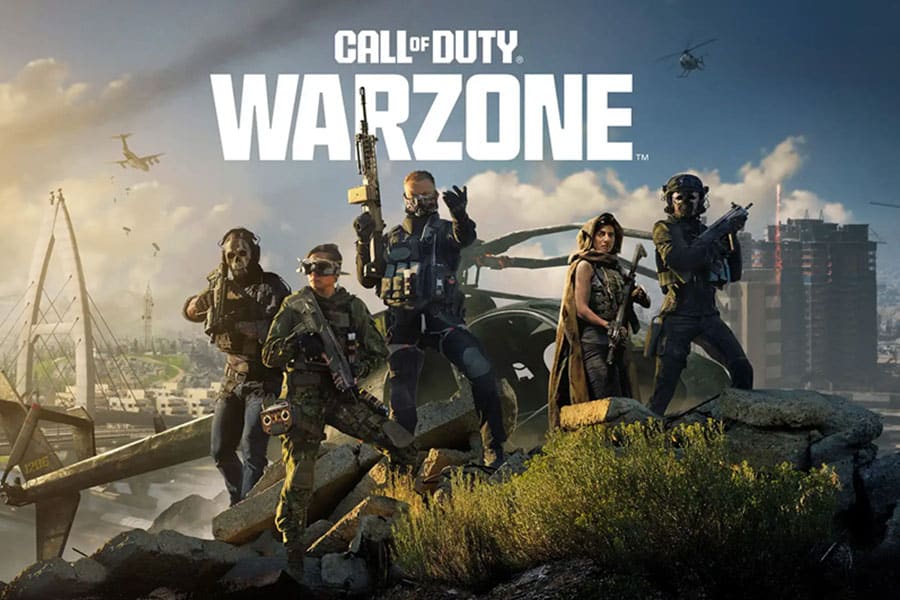 The Official Picture of Call of Duty: Warzone with its characters.