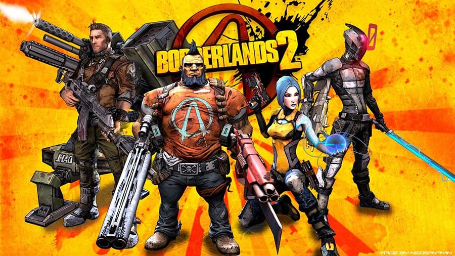 If you want to know what video game has the most weapons, here’s a picture of Borderlands 2, one of those games.