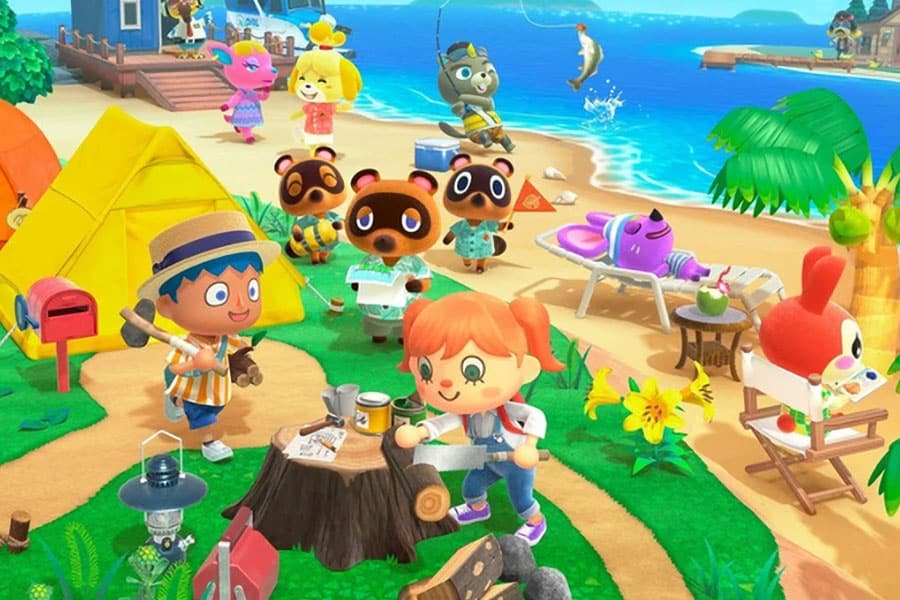 The Official Picture of Animal Crossing: New Horizons.