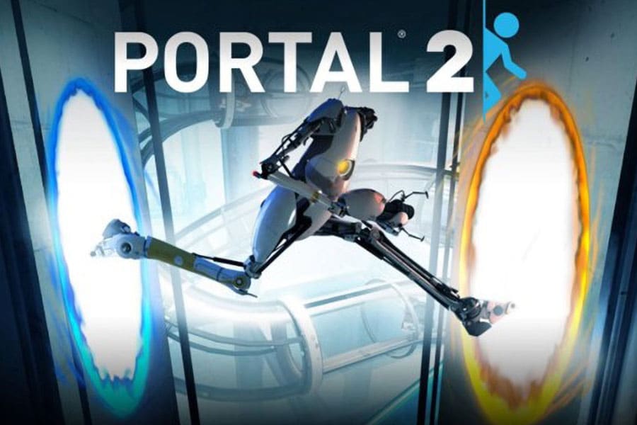 The Official Picture of Portal 2.