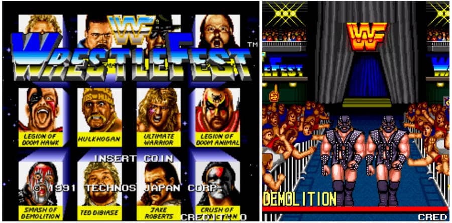 A picture of the title, one of the best wrestling games on pc.