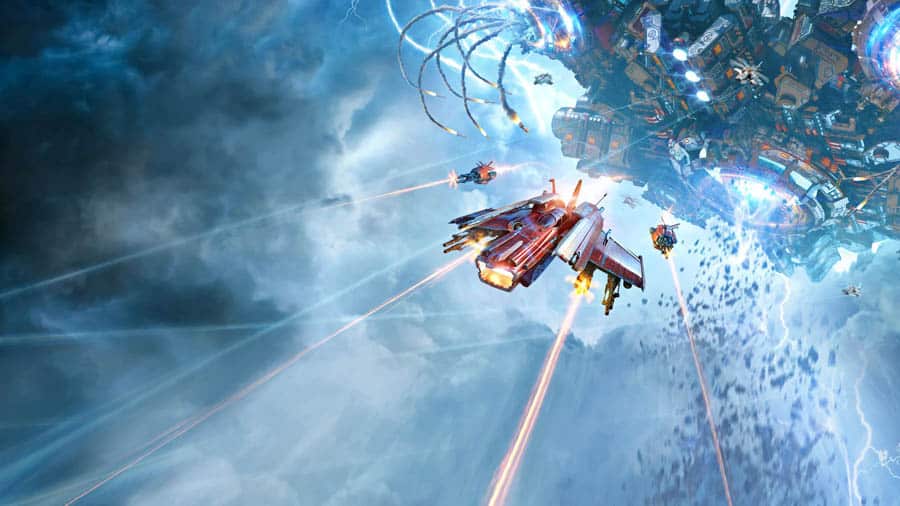 The Official Picture of Sky Force Reloaded, One of action games for chromebook.