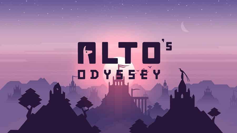 The Official Picture of Alto’s Odyssey, One of action games for chromebook.