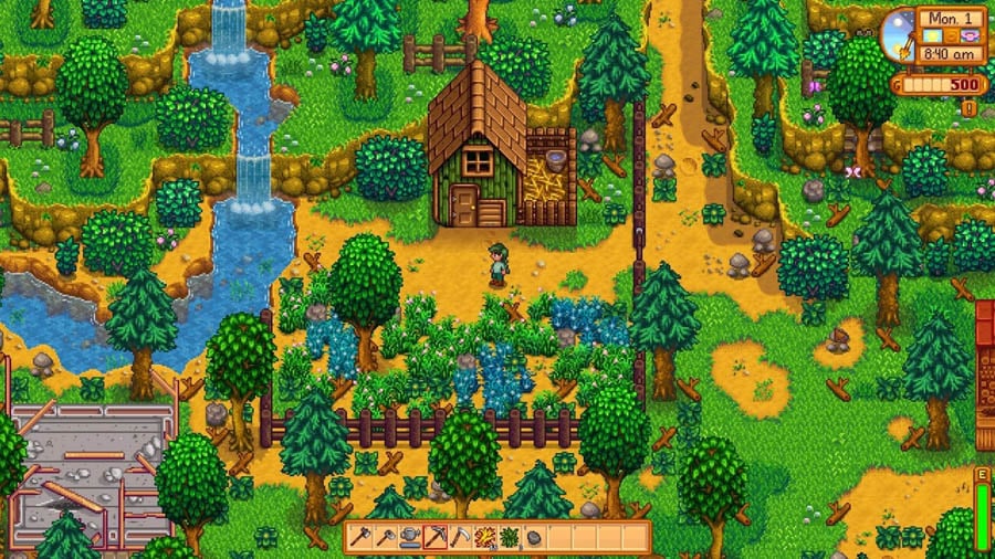 A picture of Stardew Valley, one of the best adventure games for Chromebook.