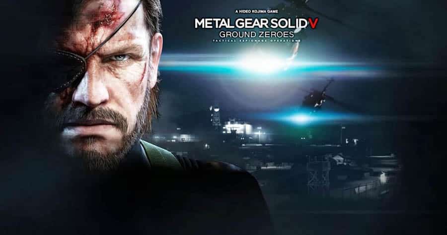 The Official Picture of Metal Gear Solid: Ground Zeroes with Big Boss, One of assassin games for pc.