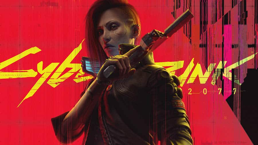 The Official Picture of Cyberpunk 2077 with V, One of Assassin games for ps4.