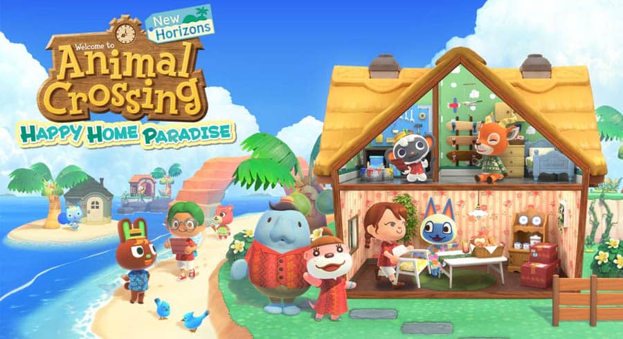 The official picture of Animal Crossing: New Horizons.