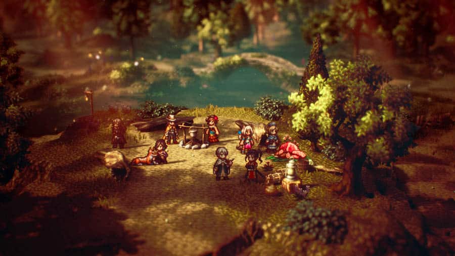 image of the game: Octopath Traveler