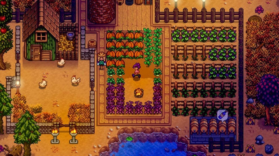 A photo of Stardew Valley, one of the best action games for Mac.