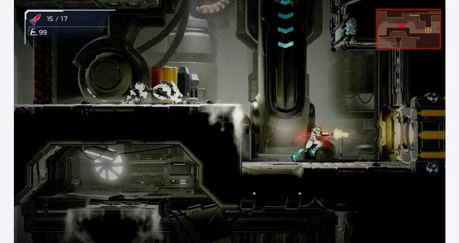 A wallpaper of Metroid Dread, one of the best action games for Nintendo Switch.