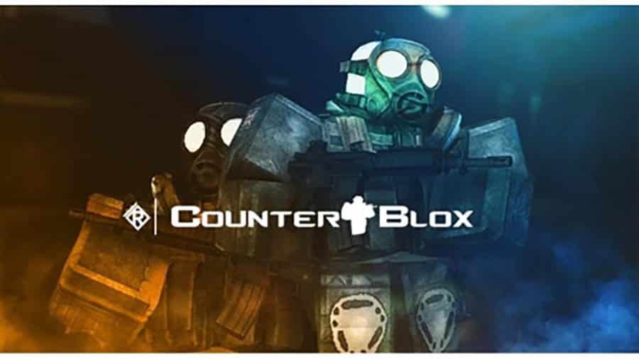 The Official Picture of Counter Blox with its characters, One of best action games for roblox.