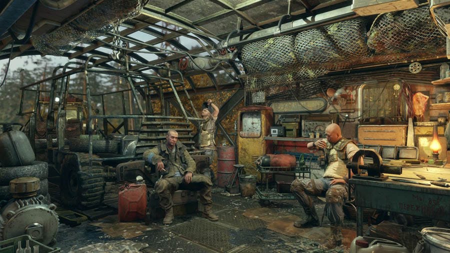 A picture of Metro Exodus, one of the best action games for windows.