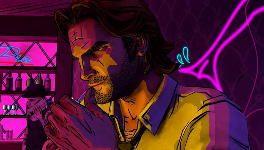 A photo of The Wolf Among Us, one of the best adventure games for ios.