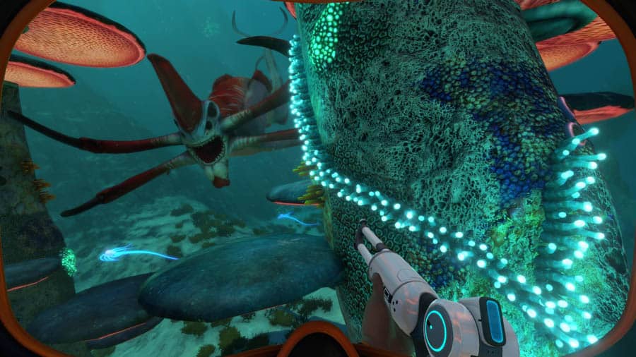 A photo of Subnautica, one of the best adventure games for mac.