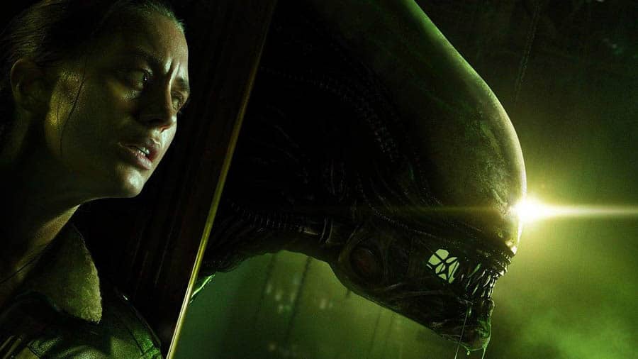 The Official Picture of Alien: Isolation with its characters, One of best ai games on steam.